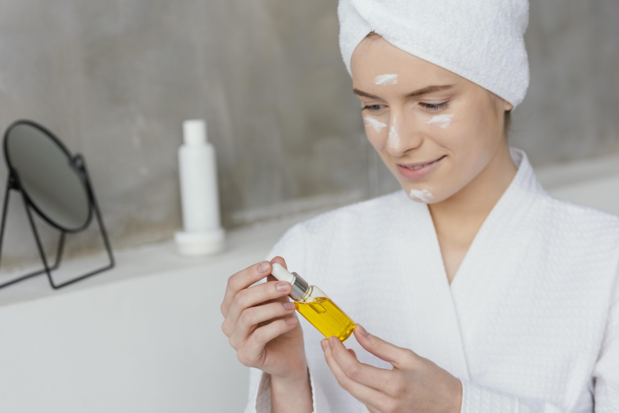 woman-having-self-care-routine